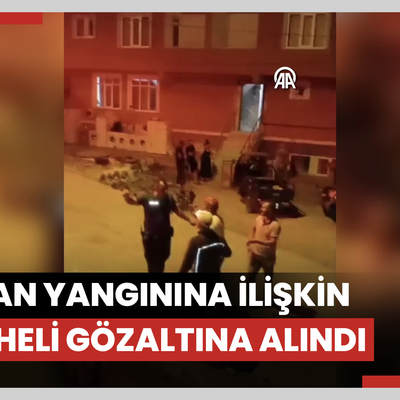 Orhaneli ve Harmancık ilçeleri arasındaki orman yangınına ilişkin 1 şüpheli gözaltına alındı