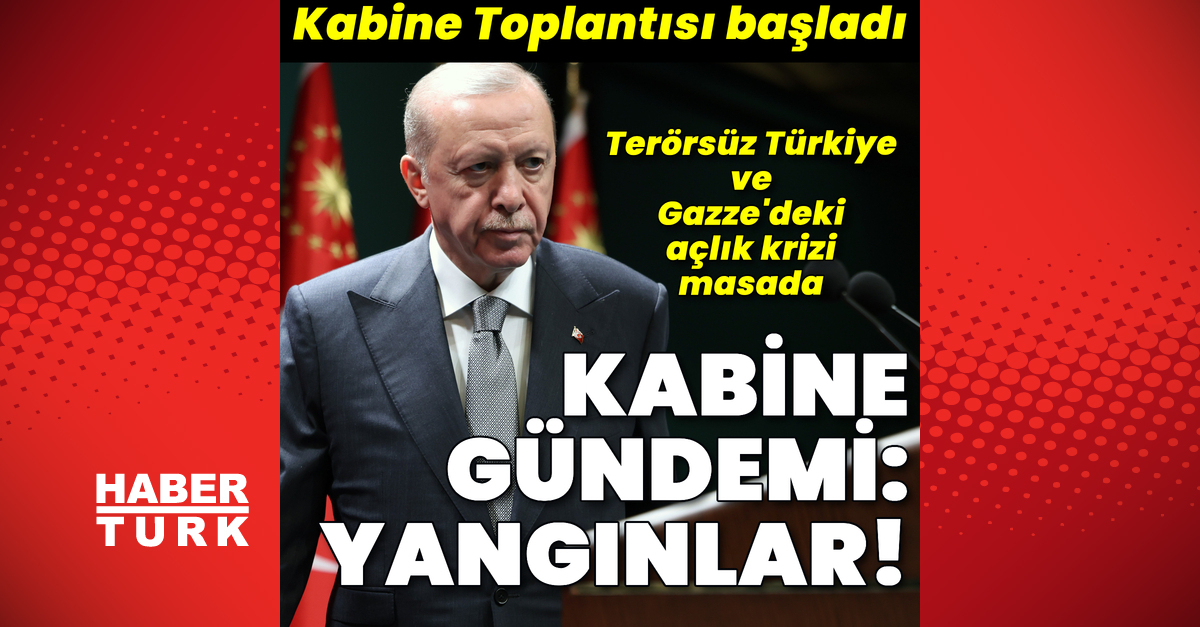 Oğul Dakika: Kabine Toplantar! Orman Yangınlari, Terörsüze Türkiye ve Gazze …