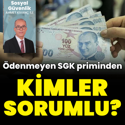 SGK priminden yönetici de sorumlu
