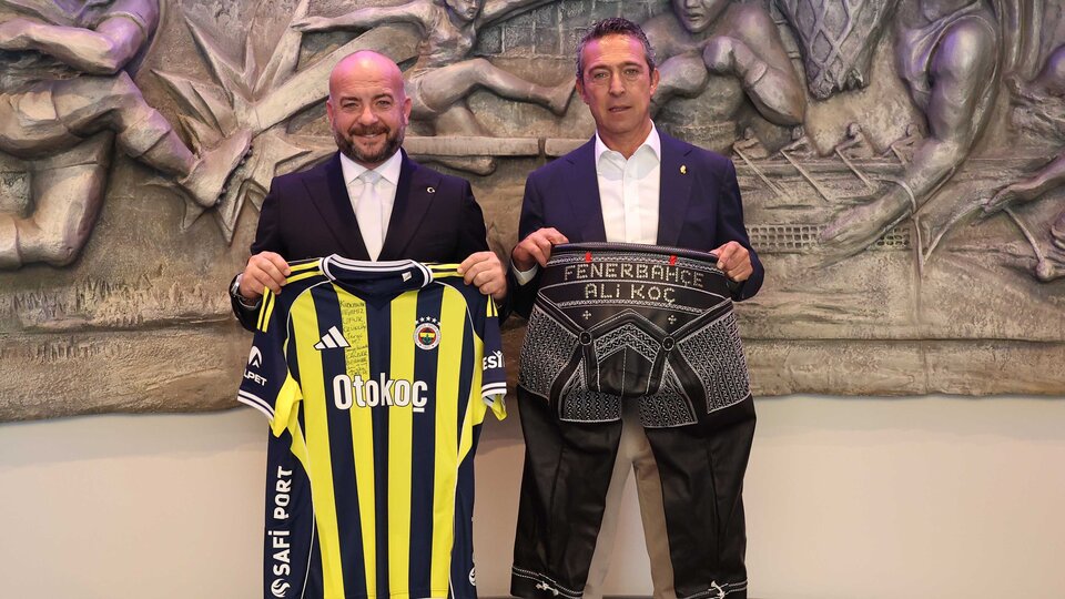 Ufuk Özünlü'den Ali Koç'a ziyaret!