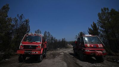 Karabük'te orman yangını büyüyor!