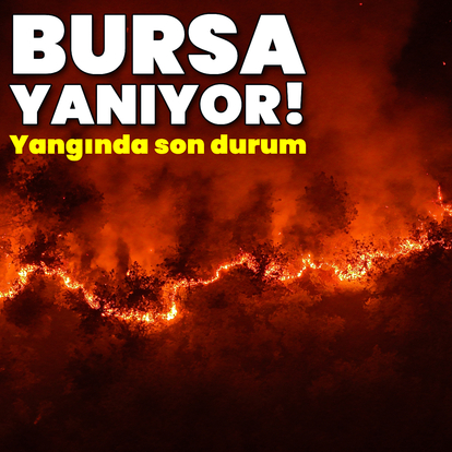 Bursa yangınında son durum