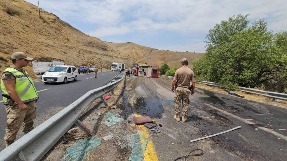 Yangına giderken hayatını kaybetti!