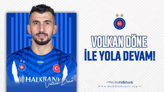 Halkbank, Volkan Döne ile nikah tazeledi!
