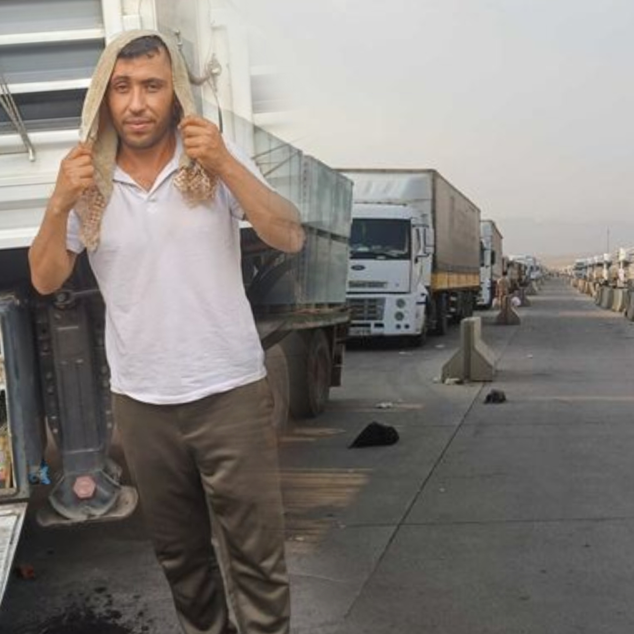 Silopi'de 49 derece sıcaklıkta zor anlar!
