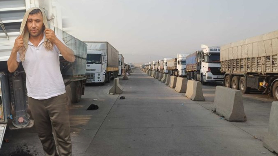 Silopi'de 49 derece sıcaklıkta zor anlar!