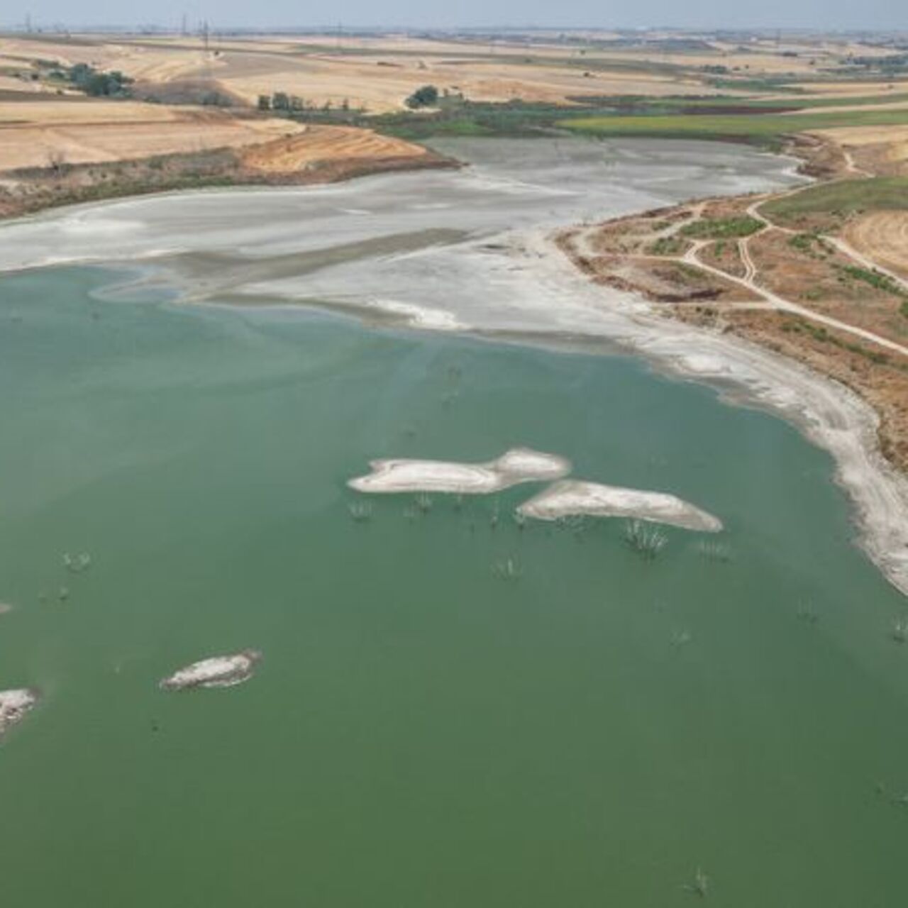 Tekirdağ'daki Türkmenli Göleti alarm veriyor!