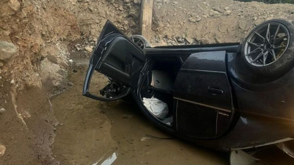 Kazada baba ile oğlu can verdi