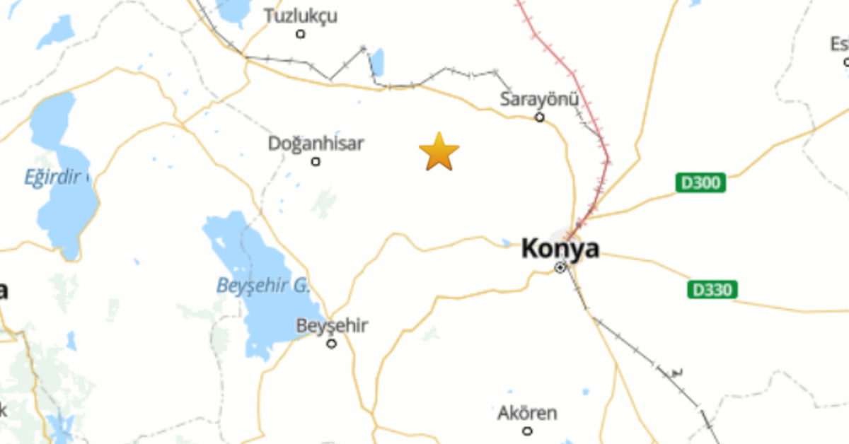 Oğul Dakika: Konya’da 4.3 Buylüake Deprem
