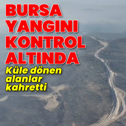 Bursa yangını kontrol altında!