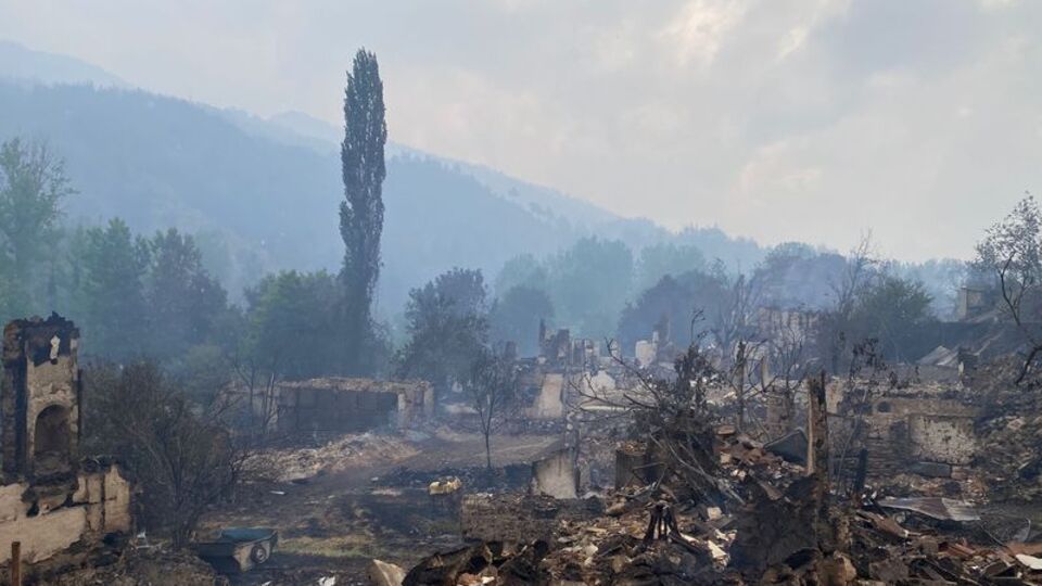 Kül yağmurundan korunmak için uyarı!