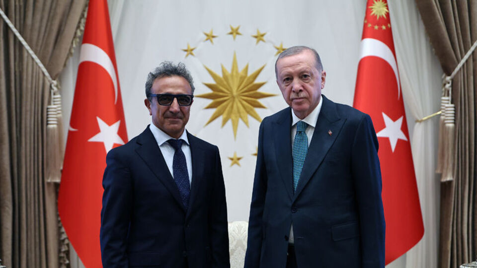 Hamdi Ulukaya'yı kabul etti