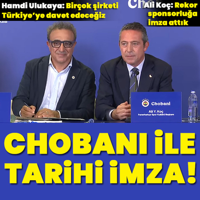 Fenerbahçe'den tarihi sponsorluk anlaşması!