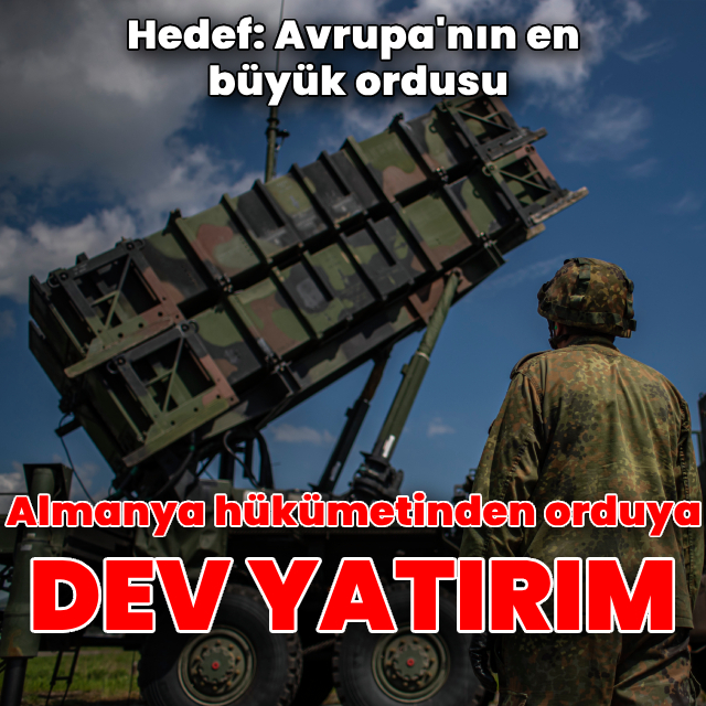 Almanya'dan orduya dev yatırım