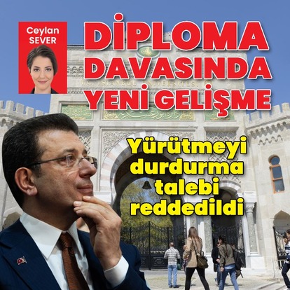 Diploma davasında yeni gelişme