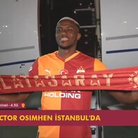 Victor Osimhen, Galatasaray için İstanbul'da!