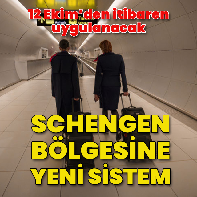 Schengen bölgesine yeni sınır kontrol sistemi