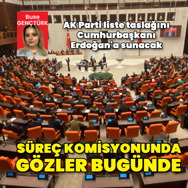 Süreç komisyonunda gözler Meclis'te