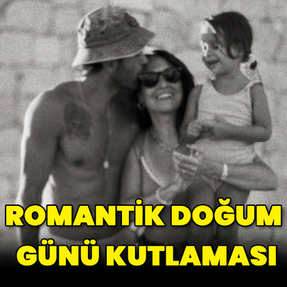 Romantik doğum günü kutlaması