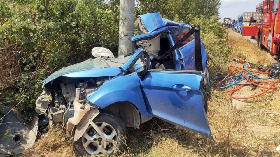 Çocuk sürücü dehşeti! 2 kardeş öldü!