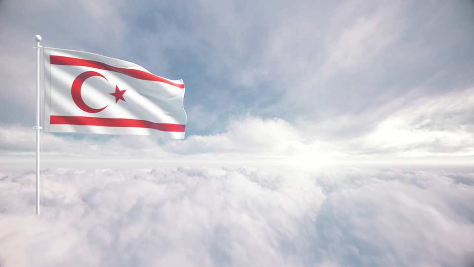 Kuzey Kıbrıs Türk Cumhuriyeti bayrağı