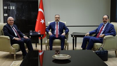 Dışişleri'nde 3'lü zirve