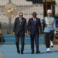 Cumhurbaşkanı Erdoğan Gabon Cumhurbaşkanı ile görüştü
