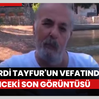 Ferdi Tayfur'un vefatından önceki son görüntüsü paylaşıldı