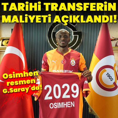 Victor Osimhen resmen Galatasaray'da!