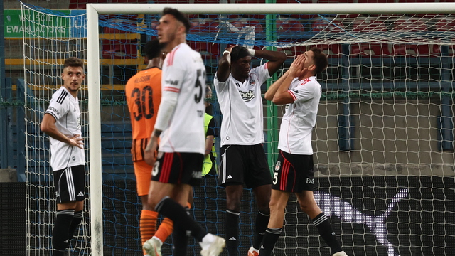 Beşiktaş'tan Avrupa Ligi'ne veda!