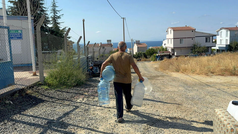 Çeşme'de su kesintisi uzadı