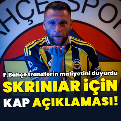 Fenerbahçe, Skriniar'ı resmen açıkladı!