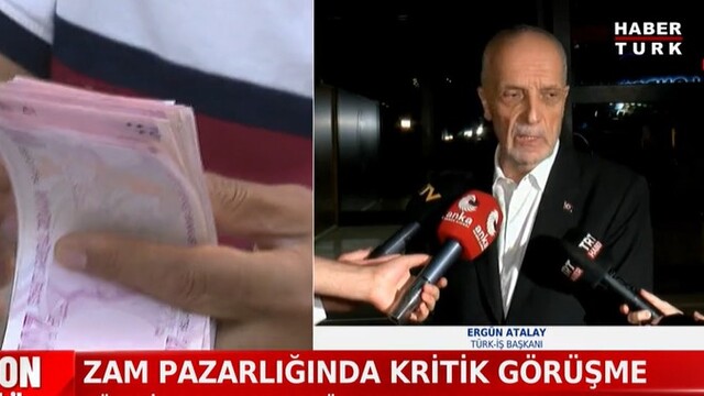 Beştepe'de kamuda zam görüşmesi