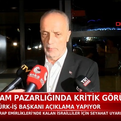 Cumhurbaşkanı Yardımcısı Cevdet Yılmaz ile TÜRK-İŞ Başkanı Ergün Atalay görüştü