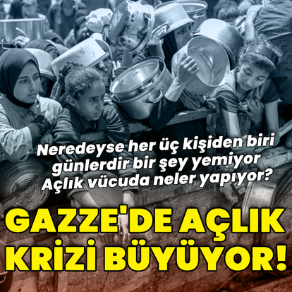 Gazze'de açlık: Açlık vücuda neler yapıyor?