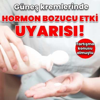 Güneş kremleri için 'hormon bozucu etki' uyarısı!