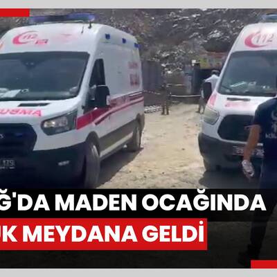 Elazığ'da maden ocağında göçük meydana geldi