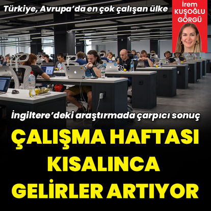 4 günlük çalışma sistemi işçiye de işverene de katkı sağlıyor