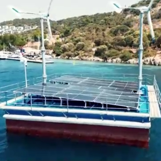 Bodrum'da su sorununa "deniz" desteği