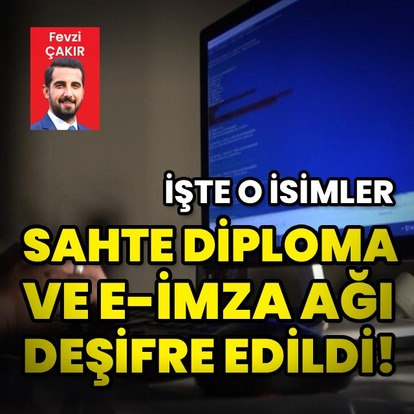 Sahte e-imza sistemiyle istila girişimi!