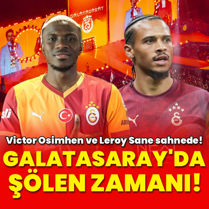 Galatasaray'da büyük şölen günü!
