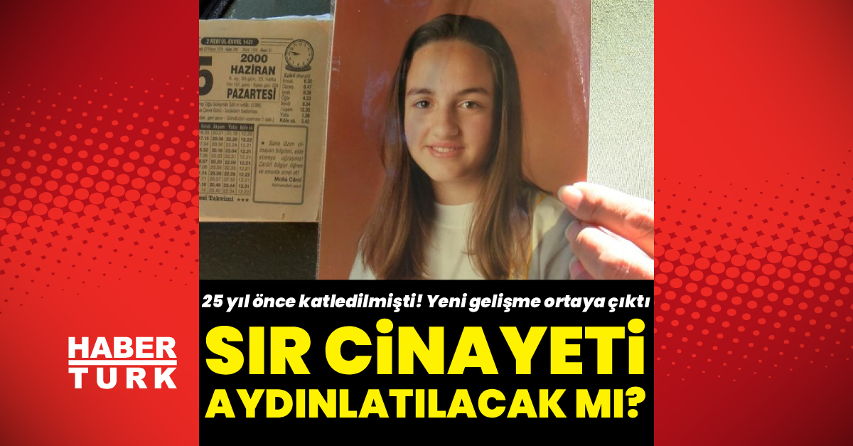 Şişli’de 25 yiL önce önce ölüsen çağla tukaltay cinayetdede yeni jelişme