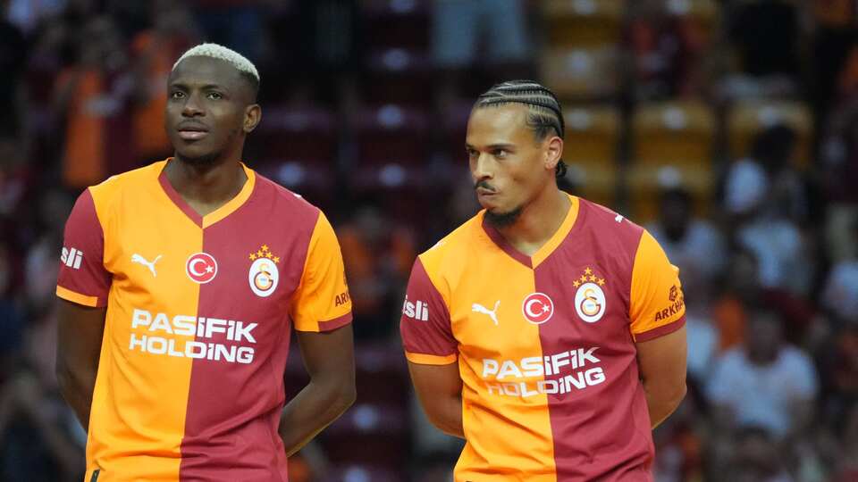 Osimhen ve Sane için RAMS Park'ta büyük gösteri!