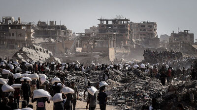 "Yaralılar yerlerde tedavi ediliyor"