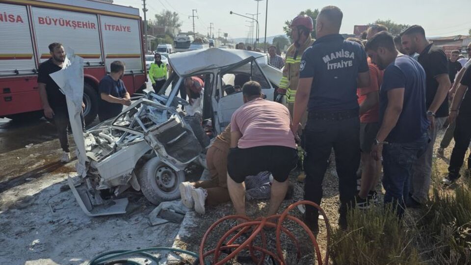 Kazada karı koca can verdi