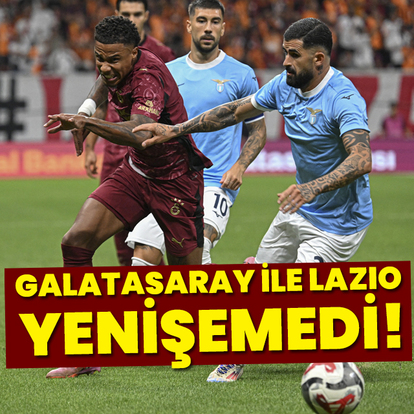 Galatasaray ile Lazio yenişemedi!