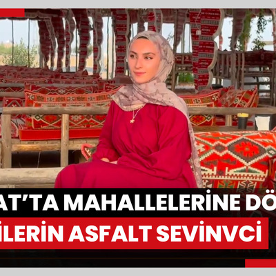 Midyat’ta 50 yıl sonra mahallelerine dönen Yezidiler, asfalt sevincini halayla kutladı