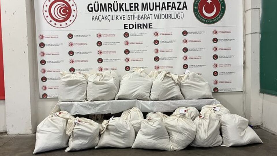 Kapıkule'de 179 kilo uyuşturucu ele geçirildi