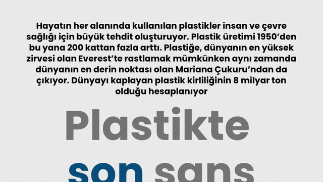 Plastikte son şans
