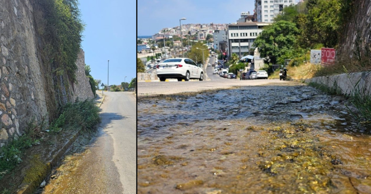 BANDIMA’DA BOSA AKAN KAYNAK SU!